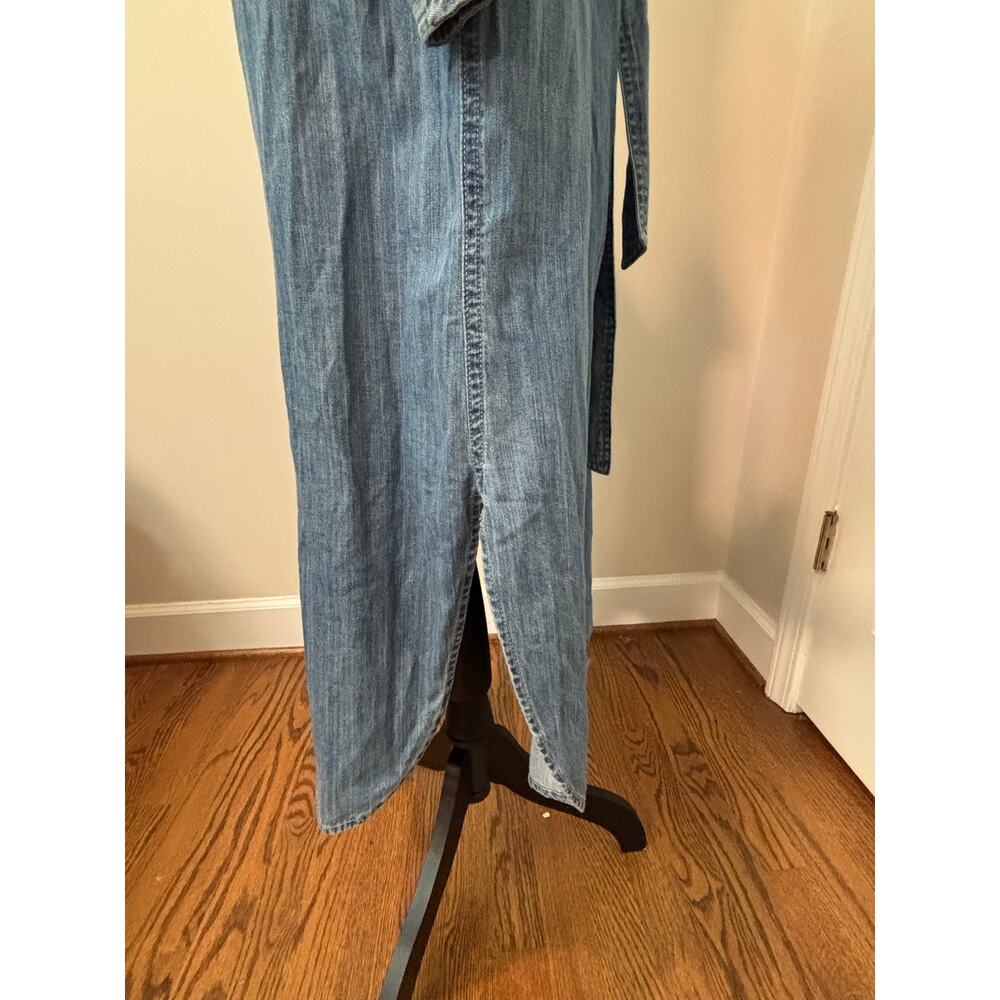 Ralph Lauren Western Denim Shirt Dress - Picture 6 of 8